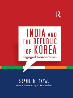 cover image of India and the Republic of Korea